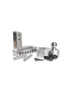 ATTELAGE CARRE US ALUMINIUM - AJUSTABLE 10" - 3600 kg