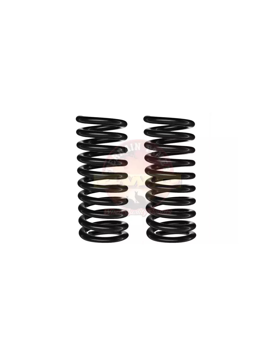 Ressorts hélicoïdaux avant rehaussés 40mm 50kg Confort