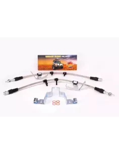 Kit Durites Tressées pour Big Brake Kit compatible