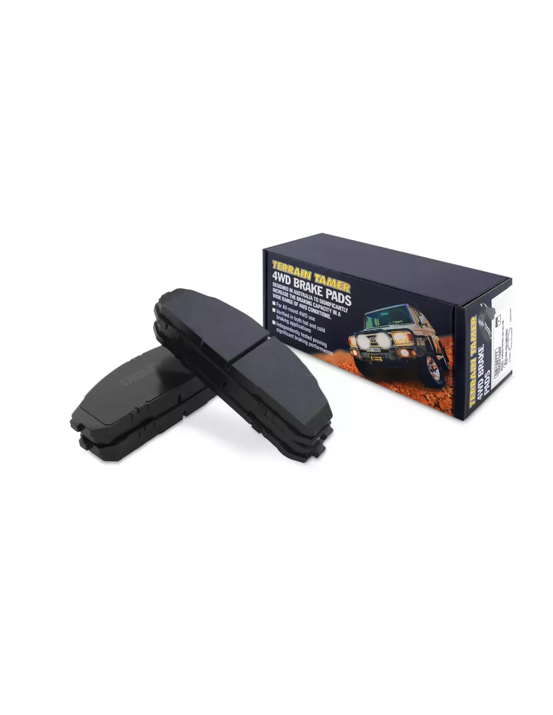 Jeu de plaquettes de frein avant 2 pistons EFI Terrain