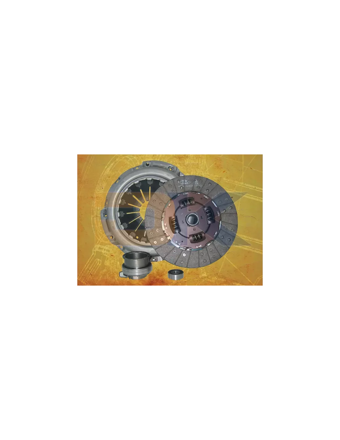 Kit d'embrayage standard Z20/Z24/KA24 D22 Terrain Tamer