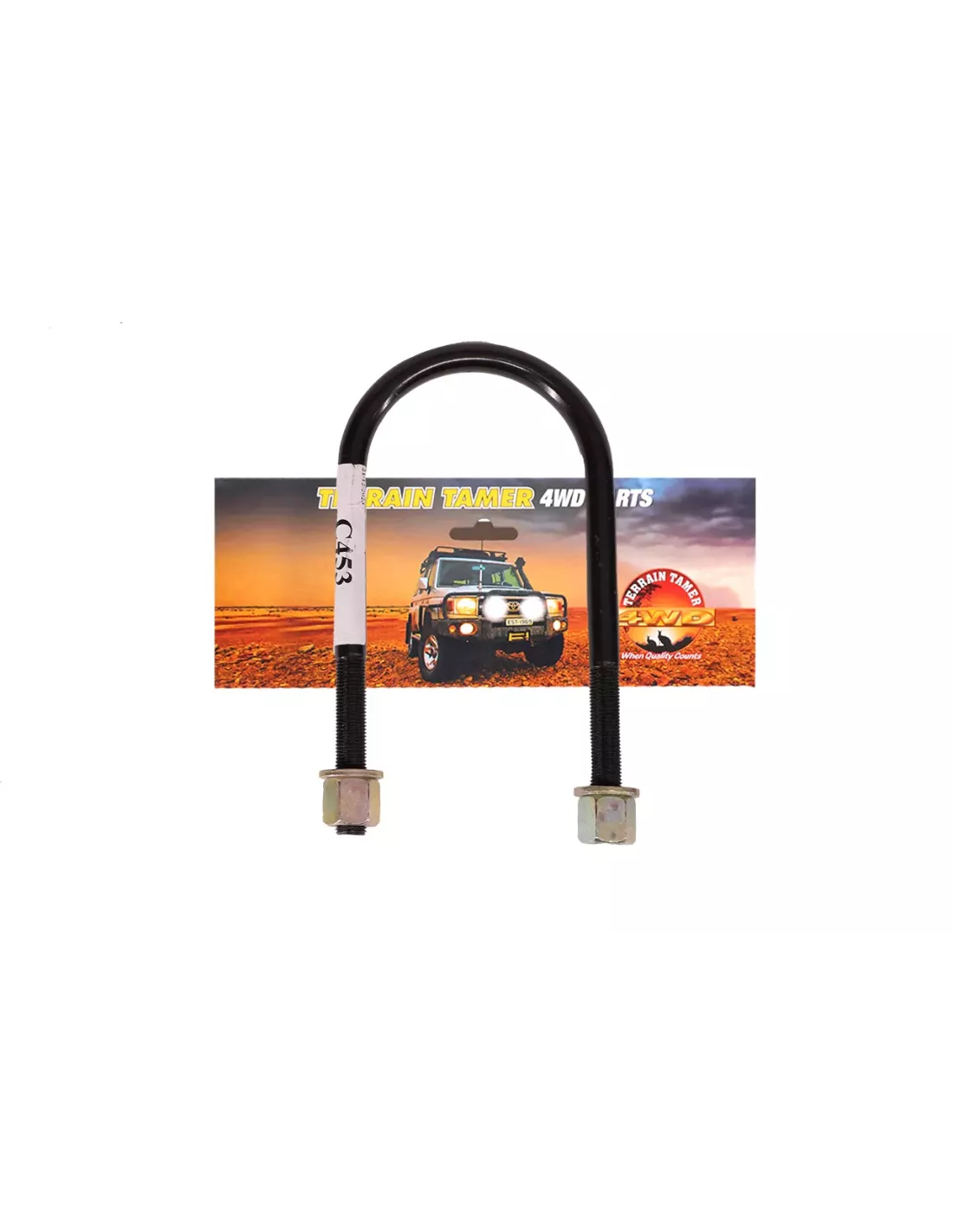 U-BOLT 95 X 220 X 14MM TÊTE RONDE Terrain Tamer Nissan