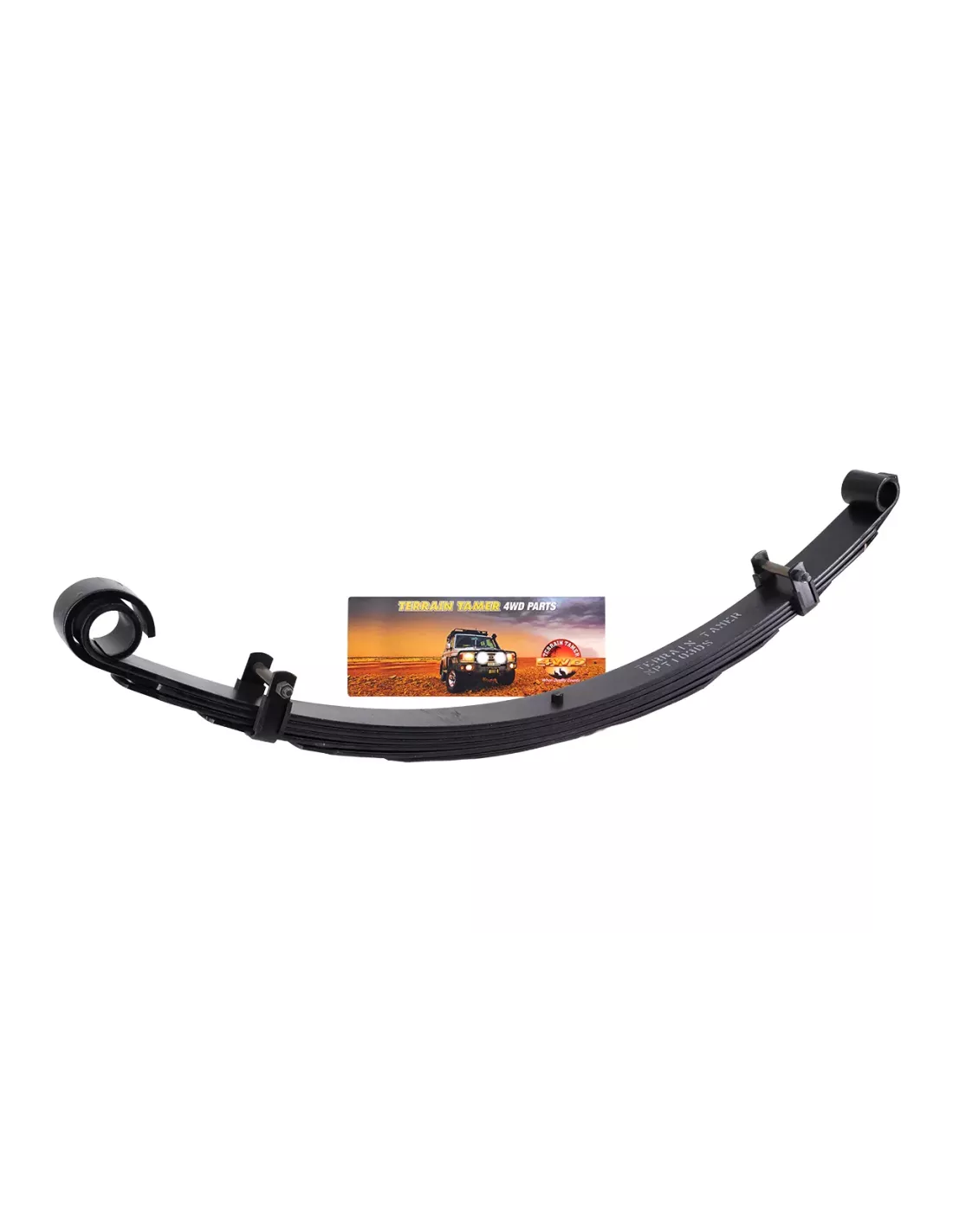 Lame de ressort avant surélevée 50 mm 55 kg côté conducteur