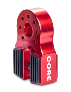 ARRET CABLE DE TREUIL ALUMINIUM FLAT - RED