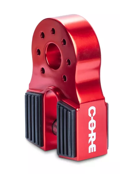 ARRET CABLE DE TREUIL ALUMINIUM FLAT - RED