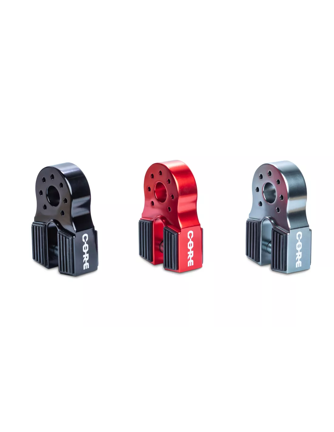 ARRET CABLE DE TREUIL ALUMINIUM FLAT - RED