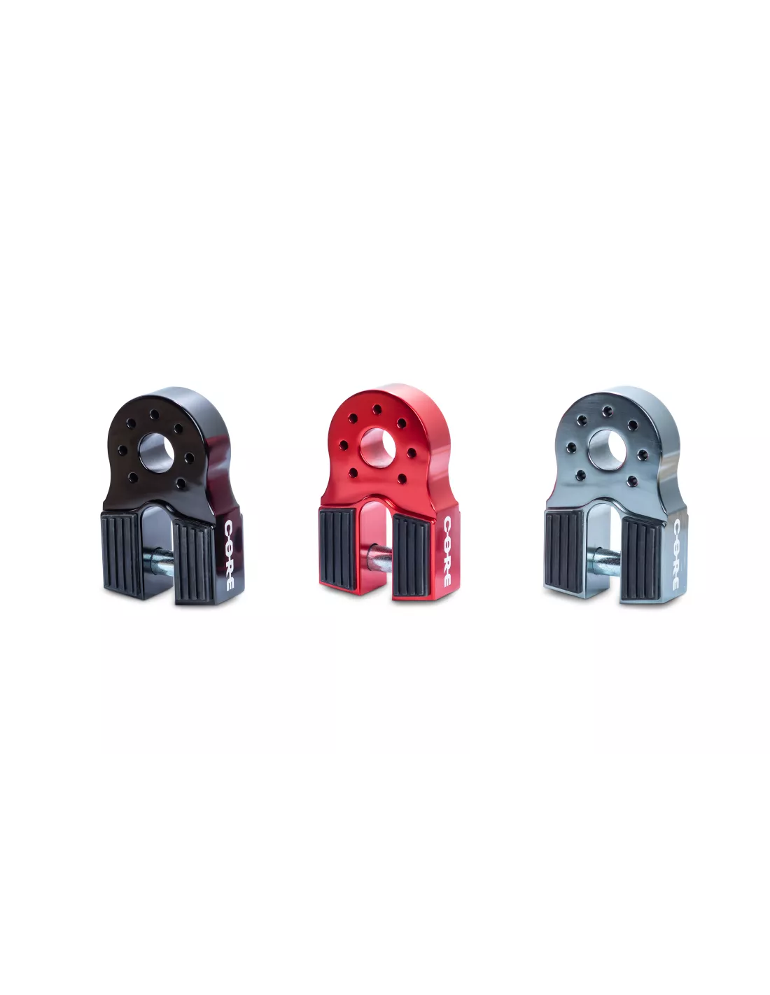 ARRET CABLE DE TREUIL ALUMINIUM FLAT - BLACK