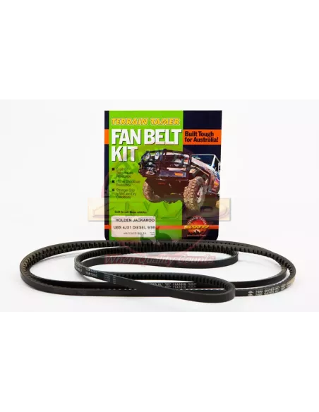 Kit Courroie Ventilateur et Climatisation 4JX1 3L Diesel