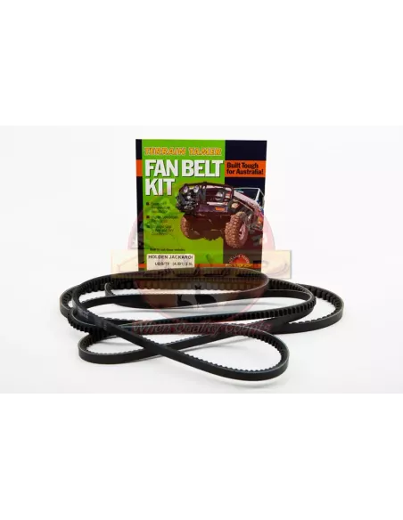 Kit courroies ventilateur, direction assistée & clim 4JB1