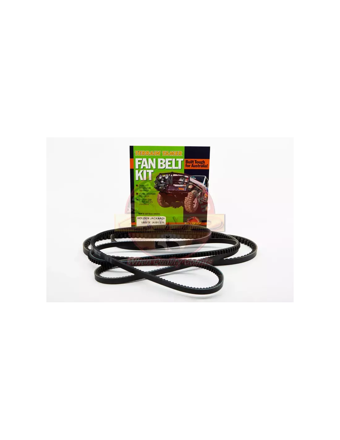 Kit courroies ventilateur, direction assistée & clim 4JB1