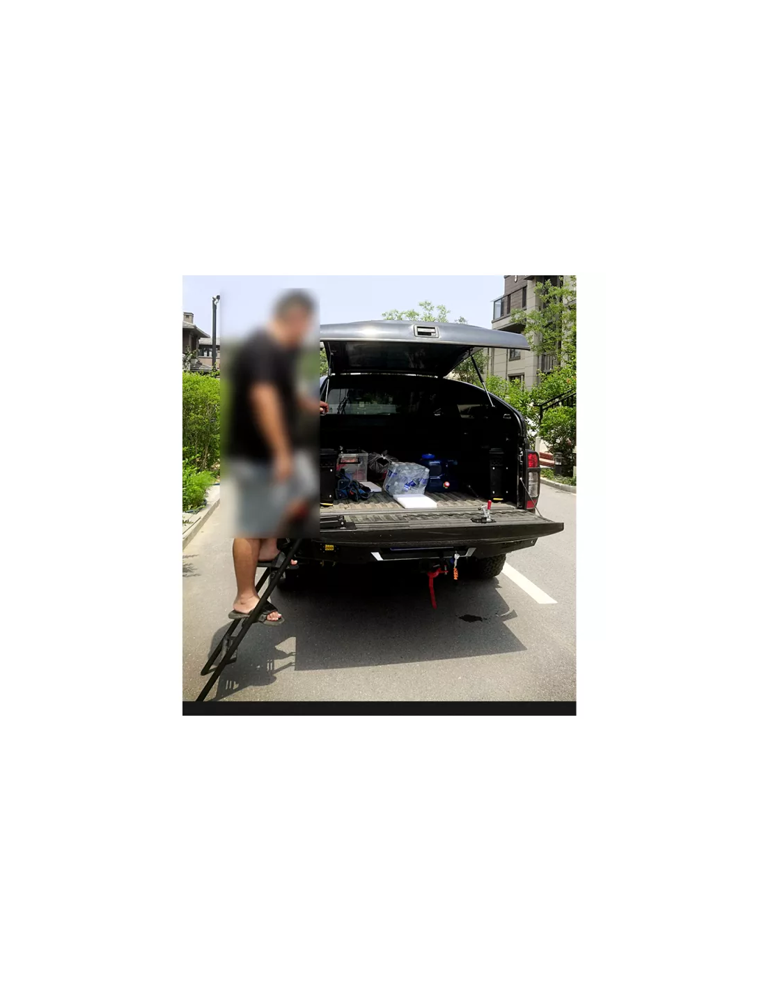 Echelle de benne pour véhicules pickup