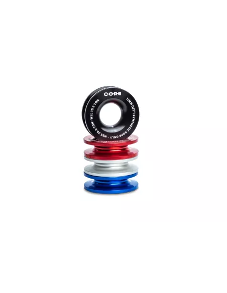 POULIE DE RENVOI CORDE SYNTHETIQUE 98mm (DONUT) - RED - 20.4