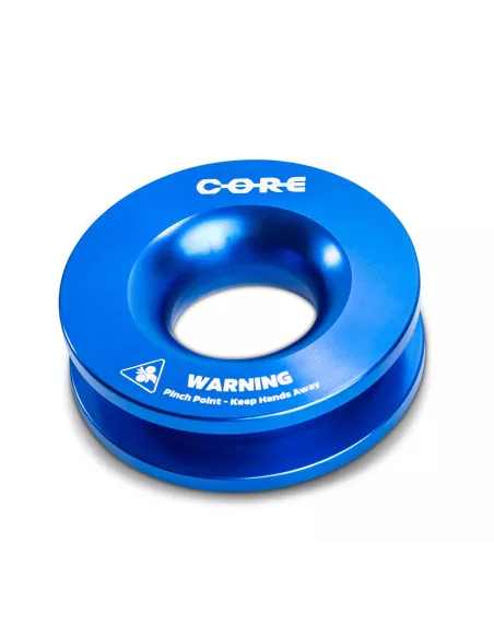 POULIE DE RENVOI CORDE SYNTHETIQUE 98mm (DONUT) - BLUE - 20.