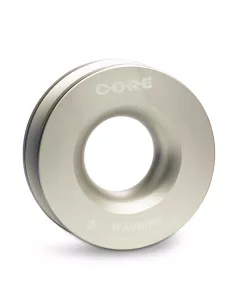 POULIE DE RENVOI CORDE SYNTHETIQUE 98mm (DONUT) - TITANE - 2