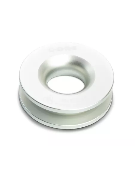 POULIE DE RENVOI CORDE SYNTHETIQUE 98mm (DONUT) - TITANE - 2