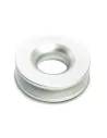 POULIE DE RENVOI CORDE SYNTHETIQUE 98mm (DONUT) - TITANE - 2