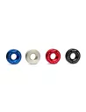 POULIE DE RENVOI CORDE SYNTHETIQUE 98mm (DONUT) - TITANE - 2