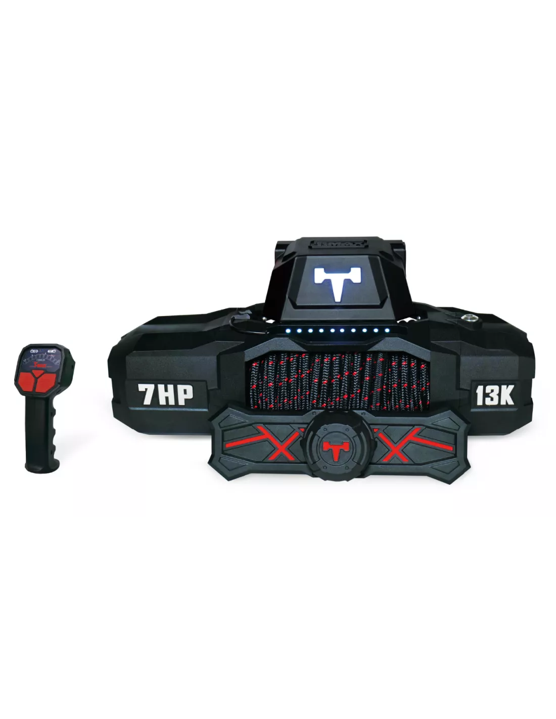 TREUIL T-MAX EW13000S TITAN FORCE VIEW (5897KG) 12V-Corde sy