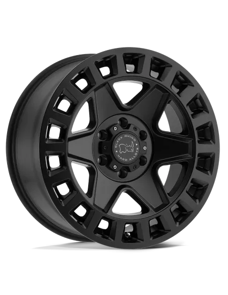 JANTE BLACK RHINO YORK 8x17 6x130 ET52 CB84.1 MATTE BLACK
