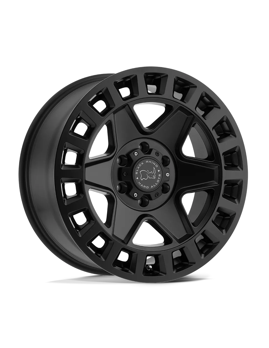 JANTE BLACK RHINO YORK 8x17 6x130 ET52 CB84.1 MATTE BLACK
