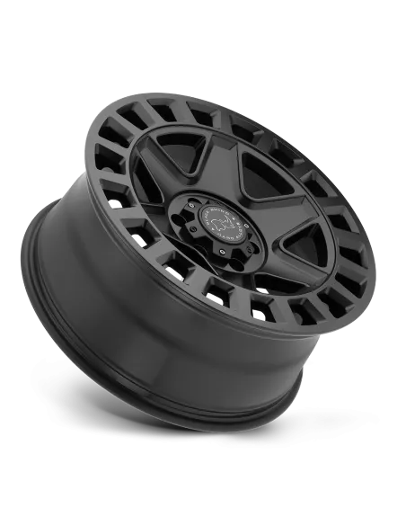 JANTE BLACK RHINO YORK 8x17 6x130 ET52 CB84.1 MATTE BLACK
