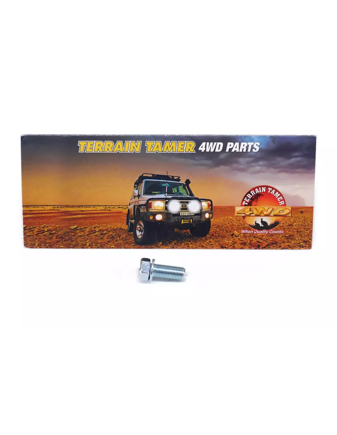 Boulon de fixation collecteur d'échappement Terrain Tamer