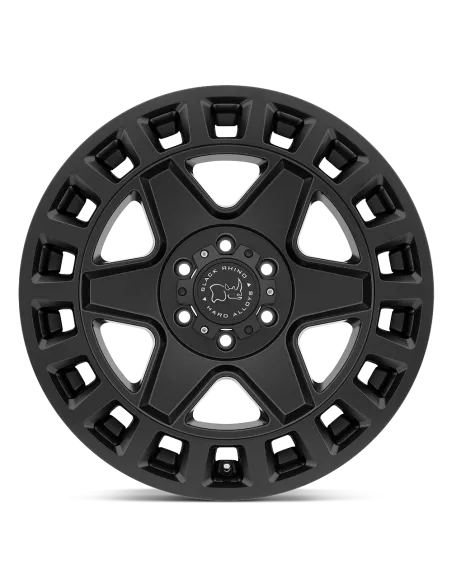 JANTE BLACK RHINO YORK 8x17 6x130 ET52 CB84.1 MATTE BLACK