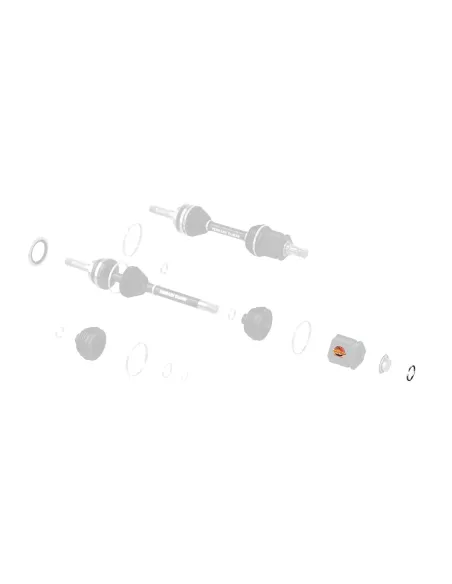 Circlip arbre de transmission avant Terrain Tamer Toyota