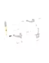 Silentbloc bras de suspension inférieur avant avant Terrain