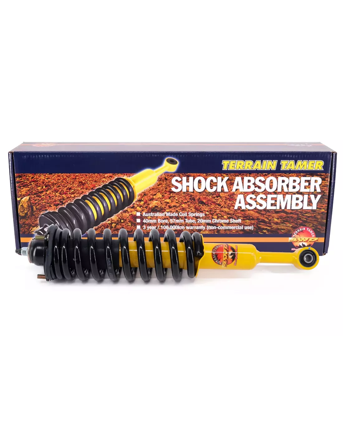 Kit amortisseur combiné ressort TTCSA-008C , rehausse 40 mm