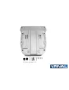 PLAQUE PROTECTION RIVAL 4MM MOTEUR VOLKSWAGEN TOUAREG 2010-2