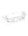 PLATINE TREUIL PC ORIGINE FORD RANGER 2023+