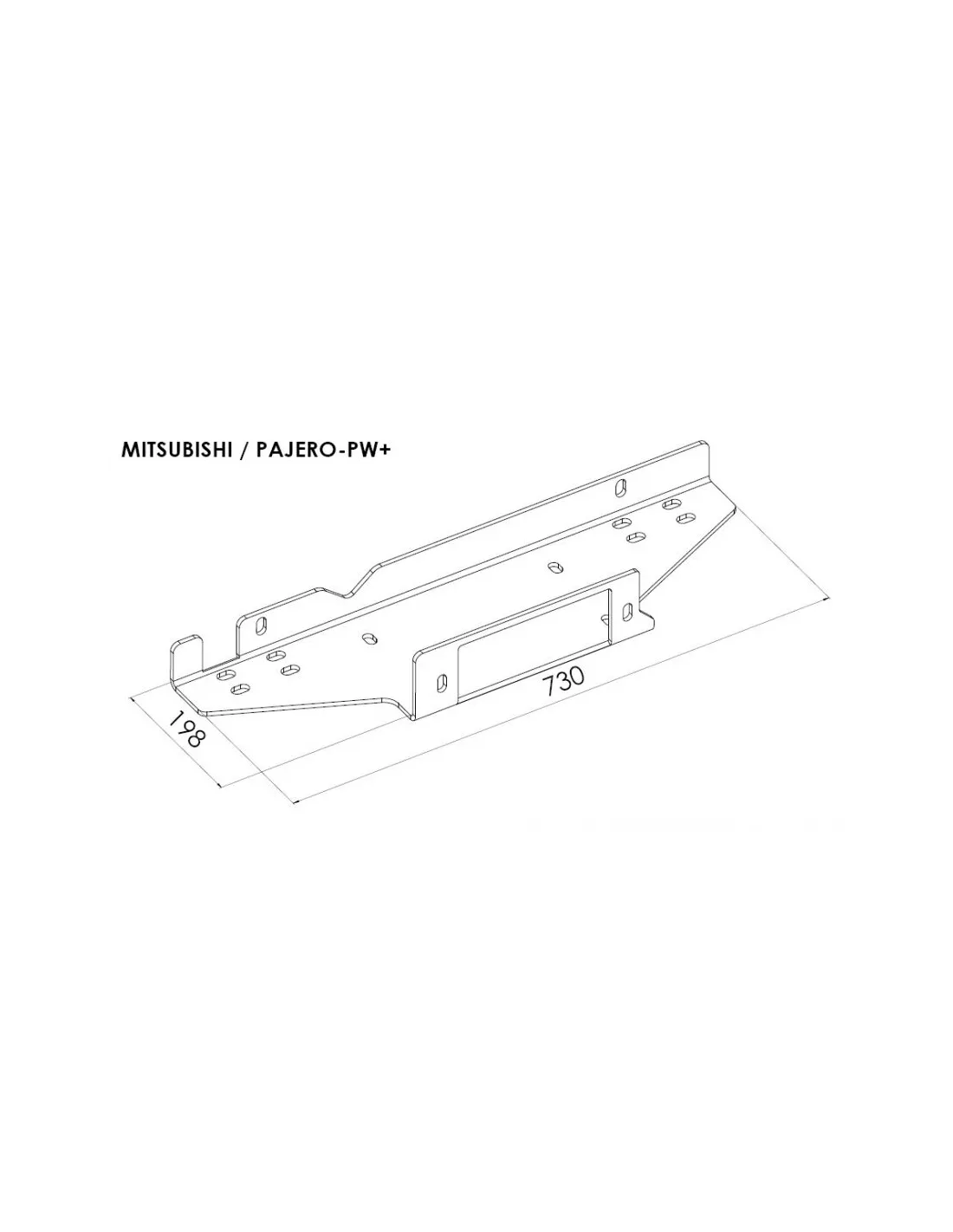 PLATINE TREUIL PC ORIGINE MITSUBISHI PAJERO 2015+