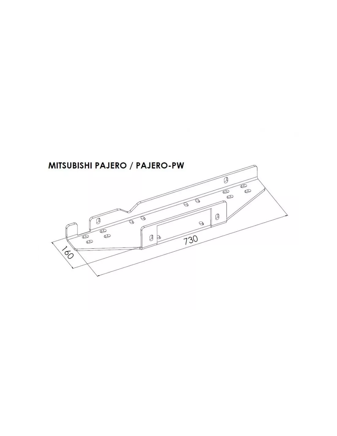 PLATINE TREUIL PC ORIGINE MITSUBISHI PAJERO 2007-2015