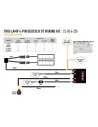 FAISCEAU 2 PHARES - GAMME CARBON / RP HYPERSPOT