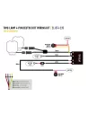 FAISCEAU 2 PHARES - GAMME CARBON / RP HYPERSPOT