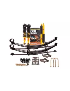 Kit Suspension Rehausse GVM avec Ressorts Paraboliques PX3