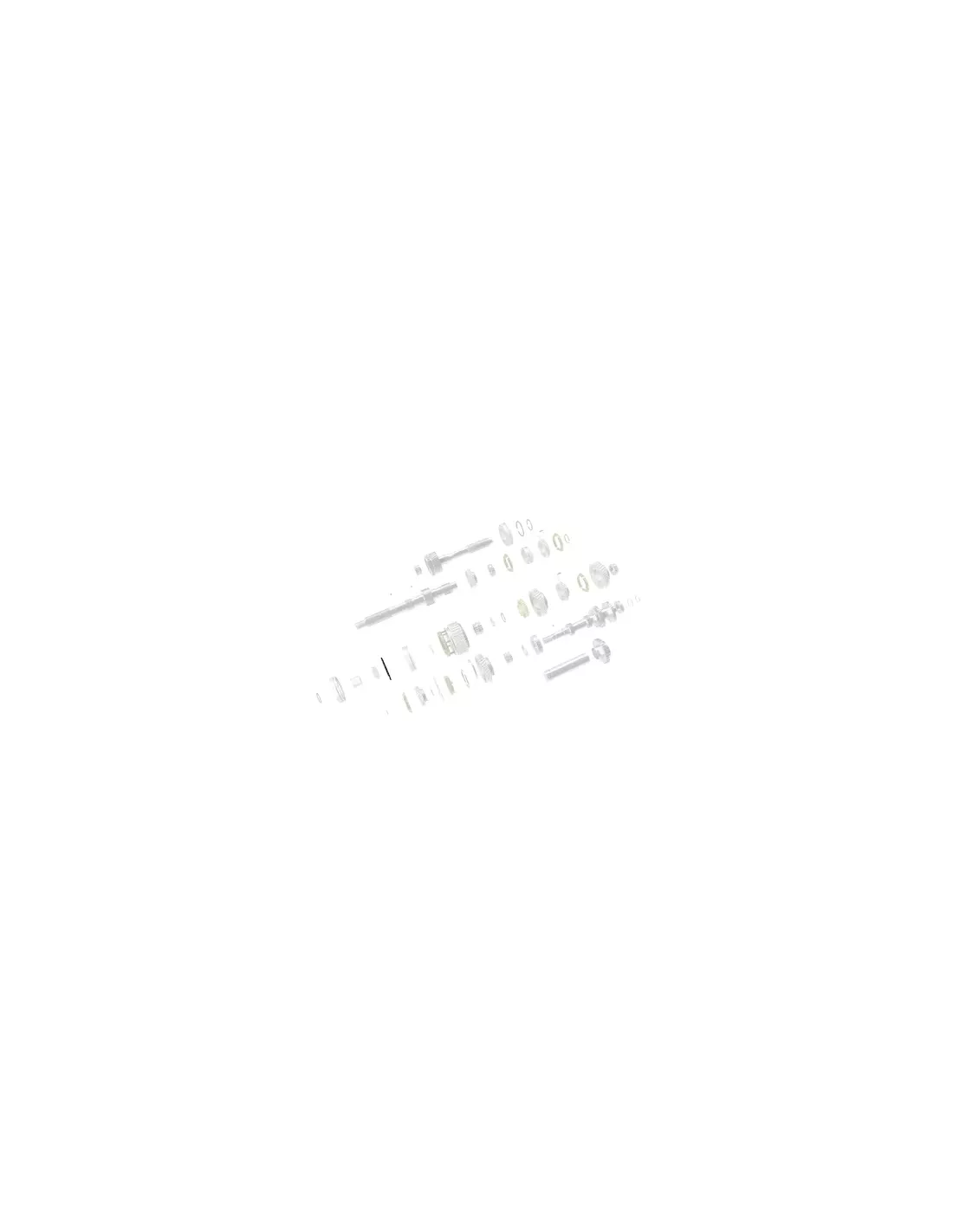 Circlip centre de roulement de pignon principal T 1,65 ID