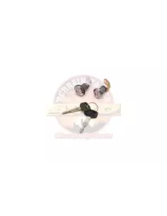 Ensemble barillet de serrure et clé porte droite & gauche