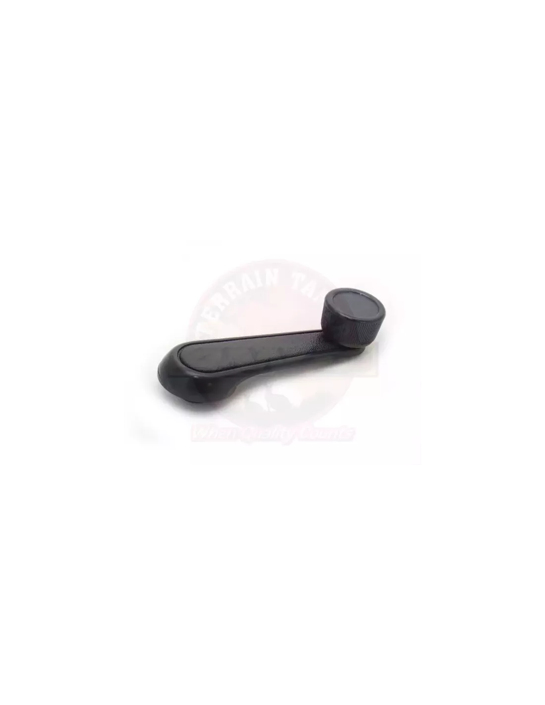 Poignée pour lève-vitre porte avant noire Terrain Tamer