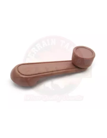 Poignée de lève-vitre porte avant ou arrière marron clair
