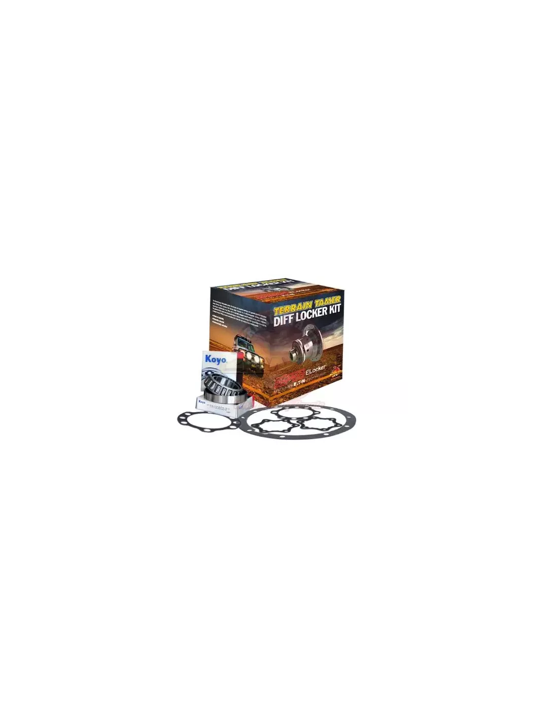 Kit différentiel verrouillable électrique et roulement pour