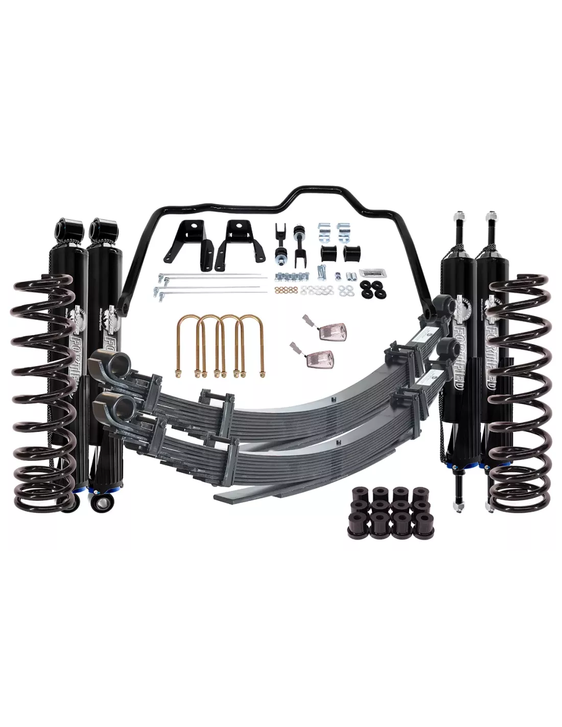 Kit Suspension GVM + Amortisseurs Renforcés 3950KG VDJ78,79