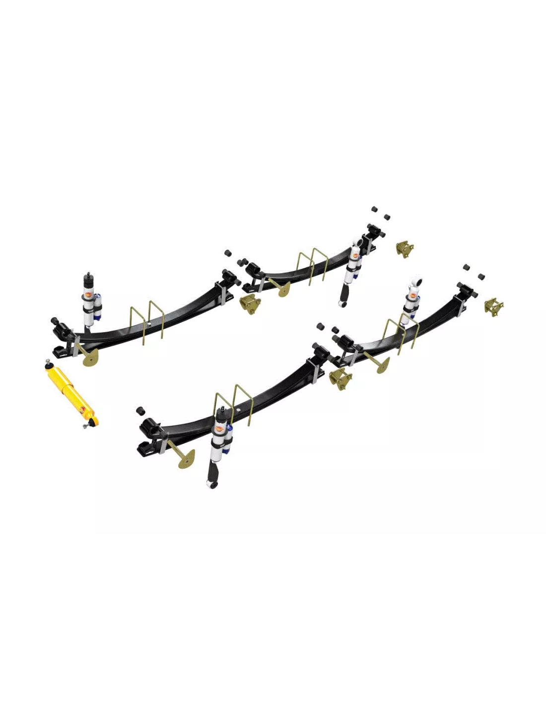 Kit Suspension Réglable Série 77 Terrain Tamer Toyota Land