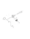 Rondelle de blocage pour boulon de couronne compatible avec