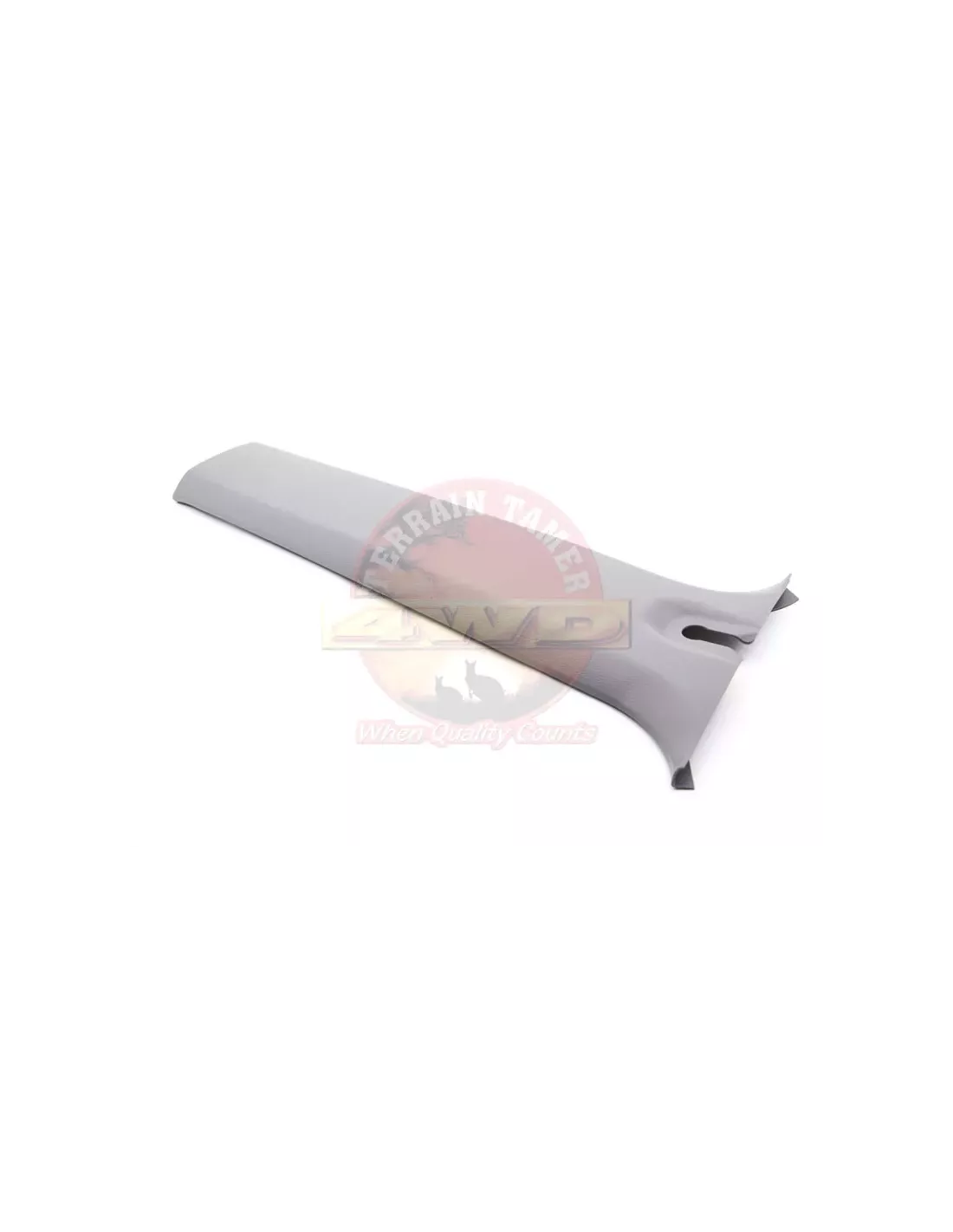 Garniture montant central inférieur droit gris ardoise HT