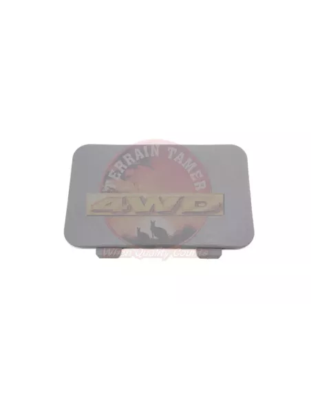Couvre-joint de passage de service côté tablier gris