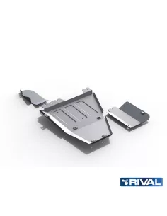 PLAQUE PROTECTION RIVAL 4MM BT+ADBLUE+SONDE LAMBDA TOY. HILU
