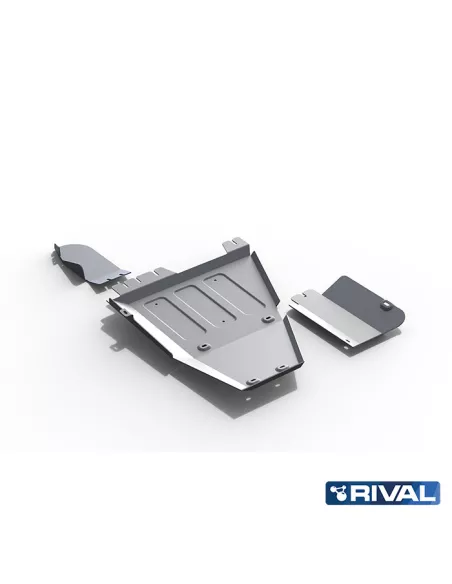 PLAQUE PROTECTION RIVAL 4MM BT+ADBLUE+SONDE LAMBDA TOY. HILU