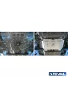 PLAQUE PROTECTION RIVAL 4MM BOITE VITESSE TOYOTA HILUX REVO